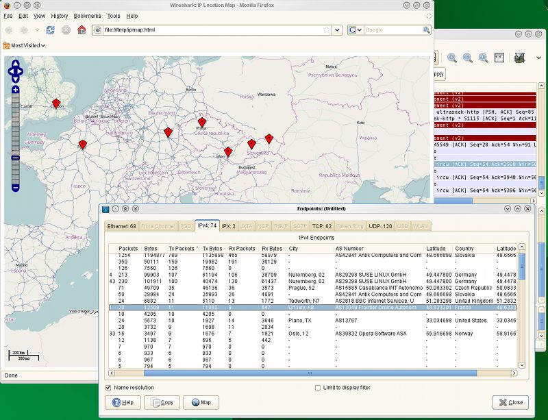 wireshark-map